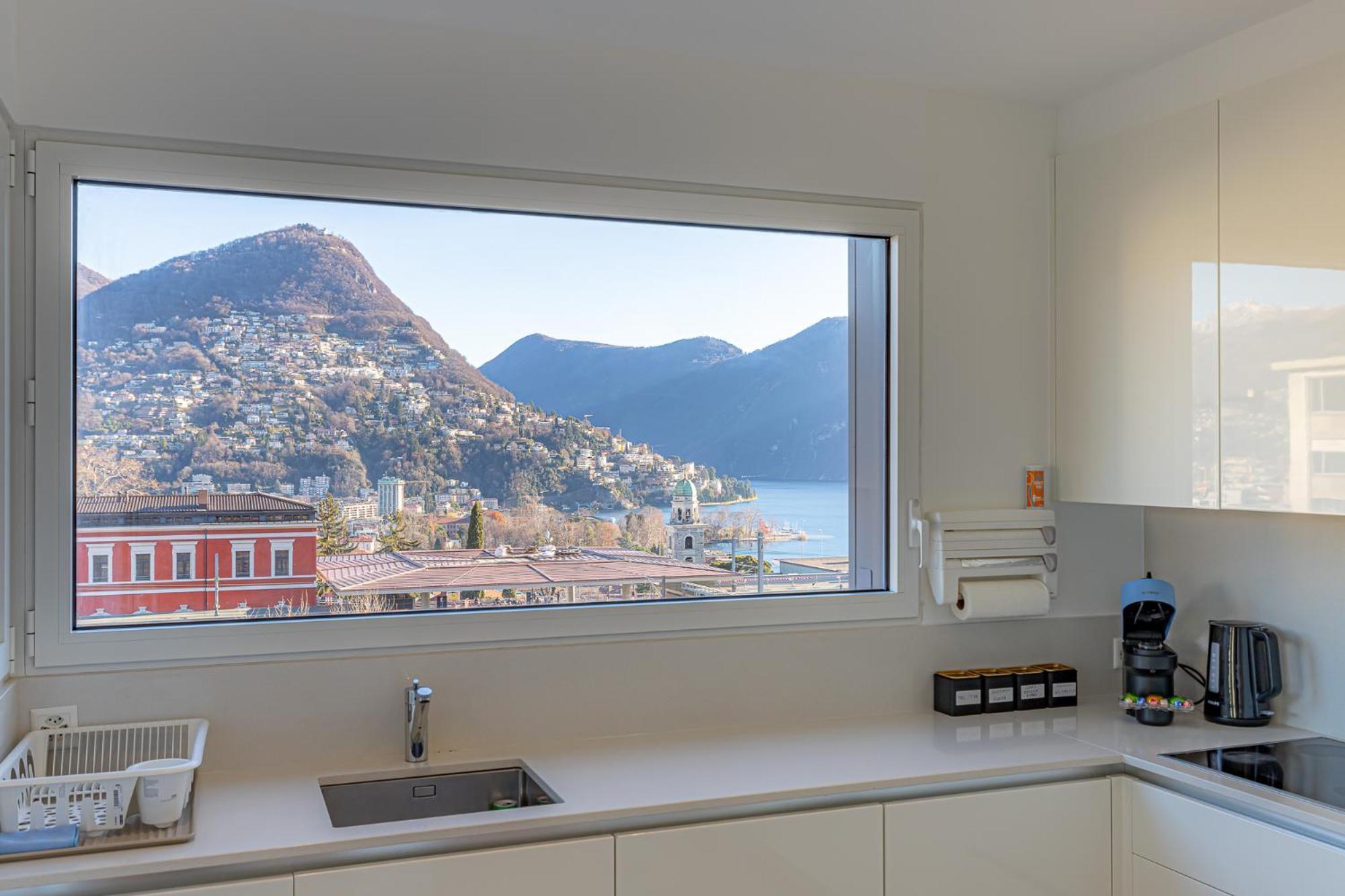 Imperial Of Lugano 3 With A Lake View Behind The Station And 10 Min From The Lake Of Λουγκάνο Εξωτερικό φωτογραφία